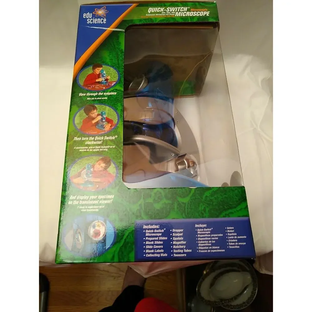 Edu science Quick-Switch Microscope. Educational